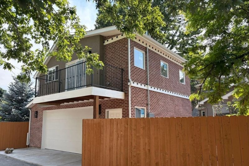 New ADU built above a garage in Arvada, CO.